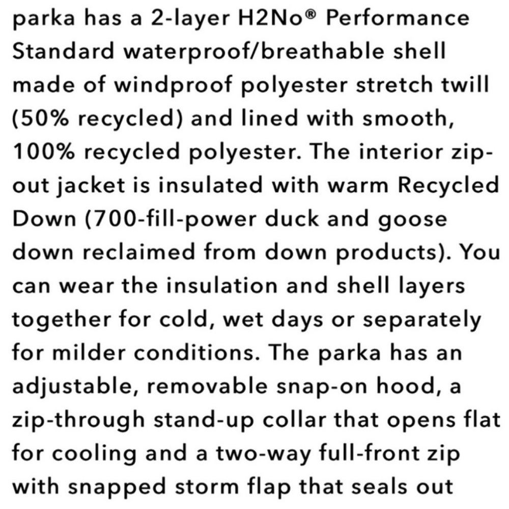 Patagonia Women's Black Tres 3-In-1 Parka - Picture 4 of 6